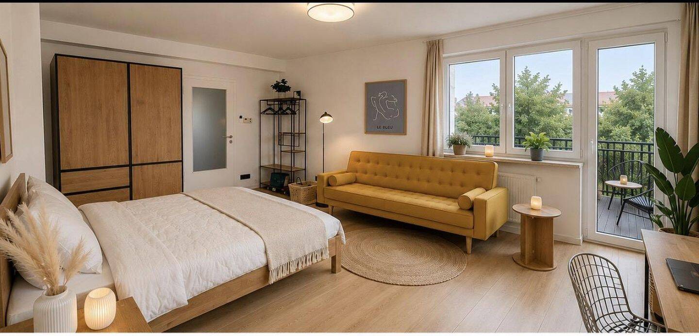 Zwei schöne voll möblierte 1-Zimmer-Wohnungen im Münster-Kreuzviertel!, 48149 Münster (Centrum Gievenbeck Sentrup Wienburg)