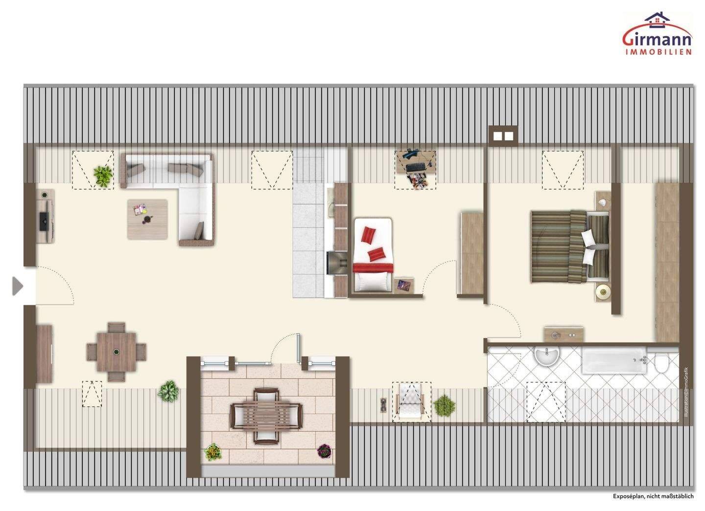 WE 05 Moderne 3 Zimmer OG Wohnung in saniertem Altbau, 67363 Lustadt