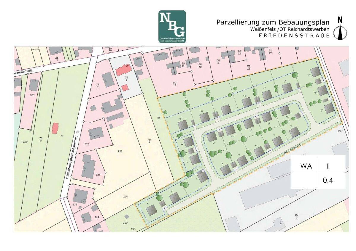 Neues Wohngebiet in Reichardtswerben – familienfreundliche Baugrundstücke nahe Leipzig, 6667 Weißenfels