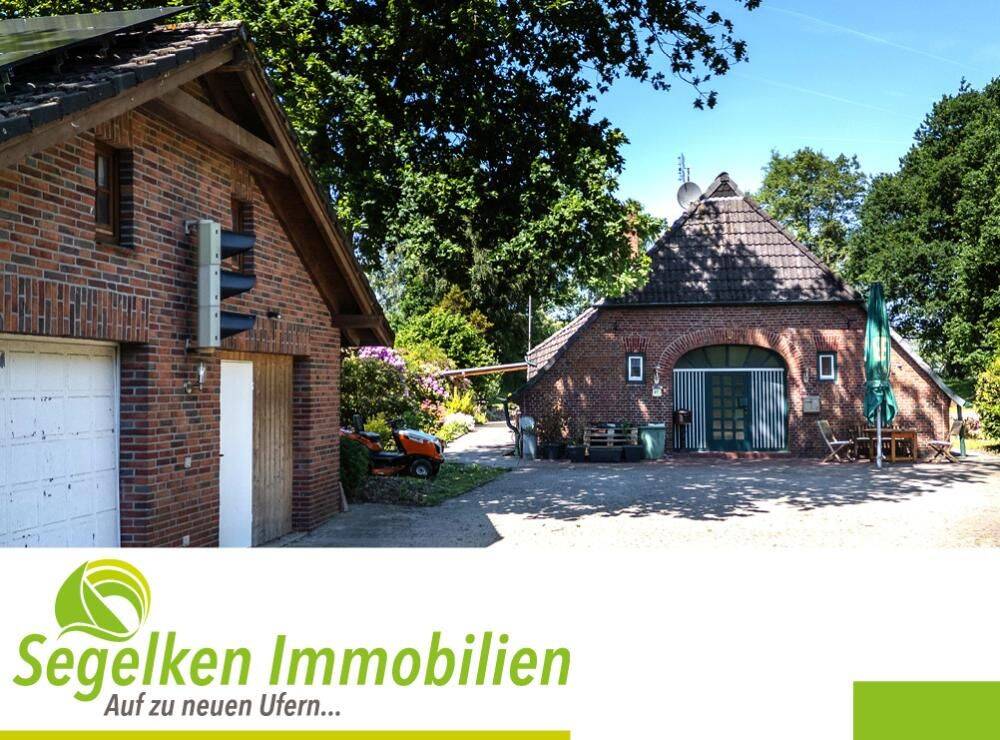 Idyllisch gelegenes Landhaus mit Garten, Doppelgarage und Teich, 26340 Zetel