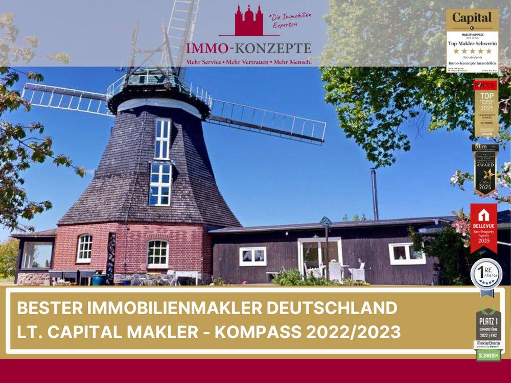 Wohnen mit Seele – Die historische Nantrower Mühle nahe der Ostsee, 23974 Neuburg
