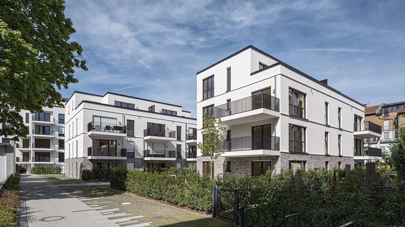 Neubau-Highlight in Offenbach: 3-Zimmer-Wohnung mit Balkon und modernem Wohnraum, 63069 Offenbach am Main (Lauterborn Offenbach am Main Rosenhöhe)