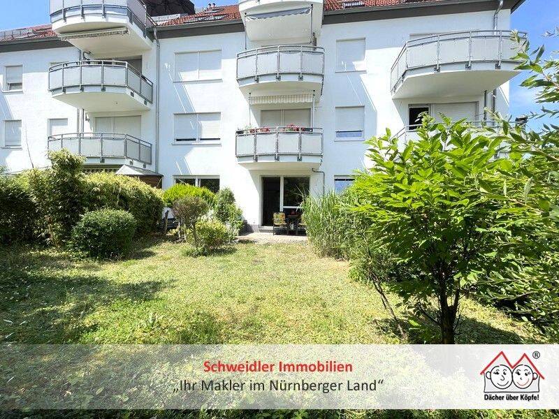 Gartenglück im Erdgeschoss! Moderne 2-Zimmer-Wohnung mit eigenem Garten in Unterasbach, 90522 Oberasbach