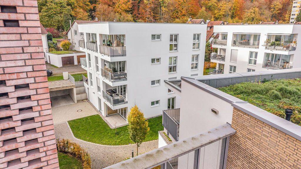 Ravensburg – Naturnahe Stadtrandlage Moderne 3-Zimmer-Neubauwohnung mit Gartenterrasse, 88212 Ravensburg