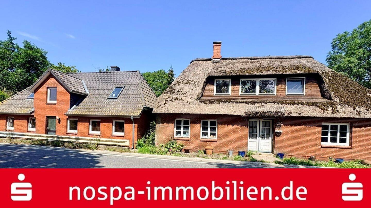 OFFENES ONLINE-BIETERVERFAHREN! Häuser-Ensemble mit Sanierungsbedarf!, 25836 Poppenbüll
