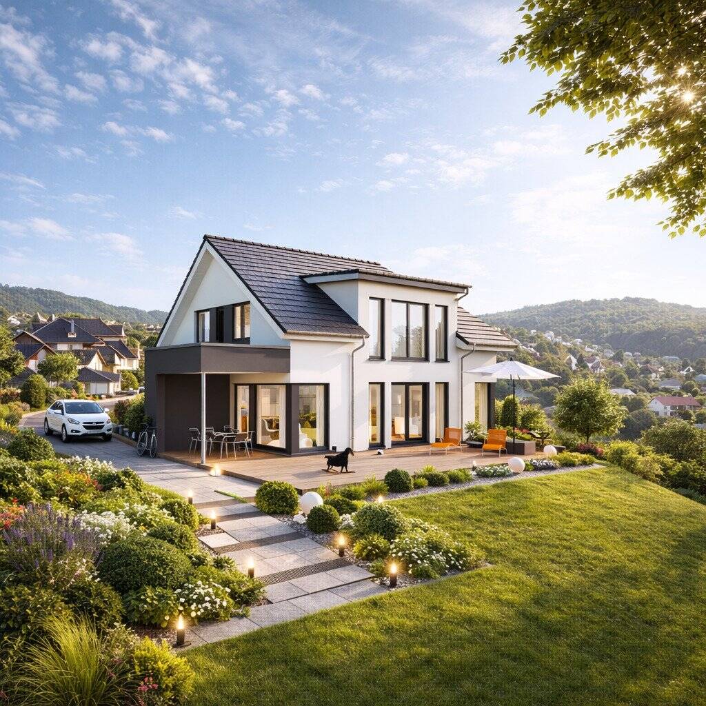 Dein individuelles Fertighaus von LivingHaus – KFW 40+QNG volle Förderung, 57080 Siegen