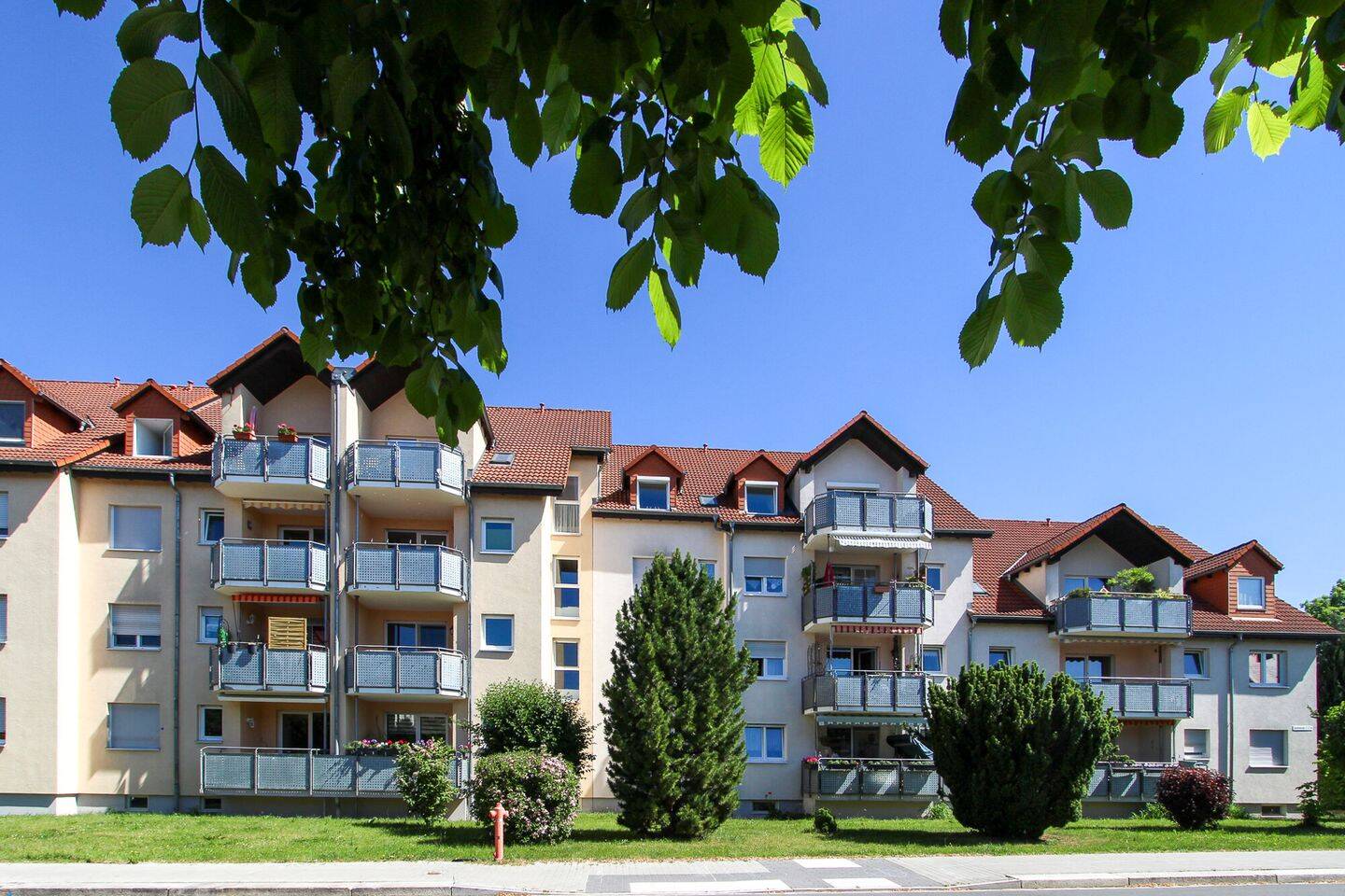 Vermietete Wohnung mit Südbalkon in Radeberg, 1454 Radeberg