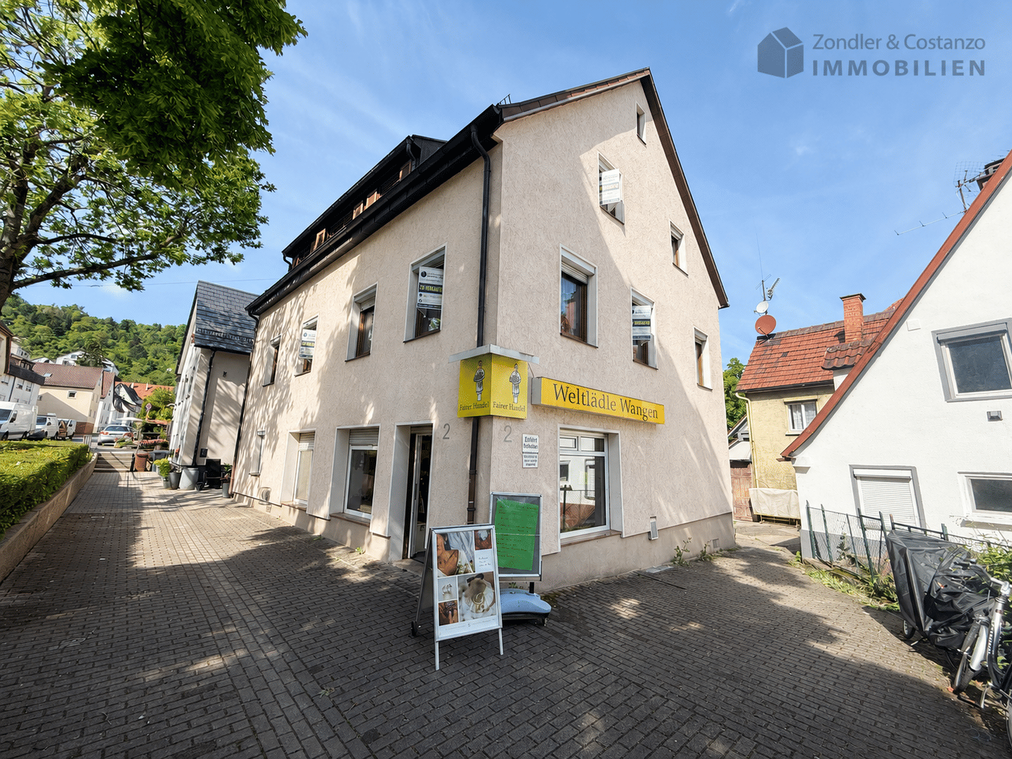 Wohn-/Geschäftshaus mit Potenzial: * zentr. Lage in Wangen * leerstehend * Loggia * Werkstattanbau, 70327 Stuttgart