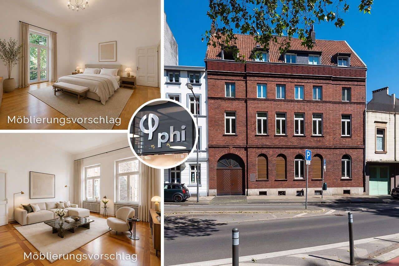 PHI AACHEN – Charmante Altbau-Wohnung mit Galerie und Balkon in Top-Citylage von Aachen!, 52062 Aachen