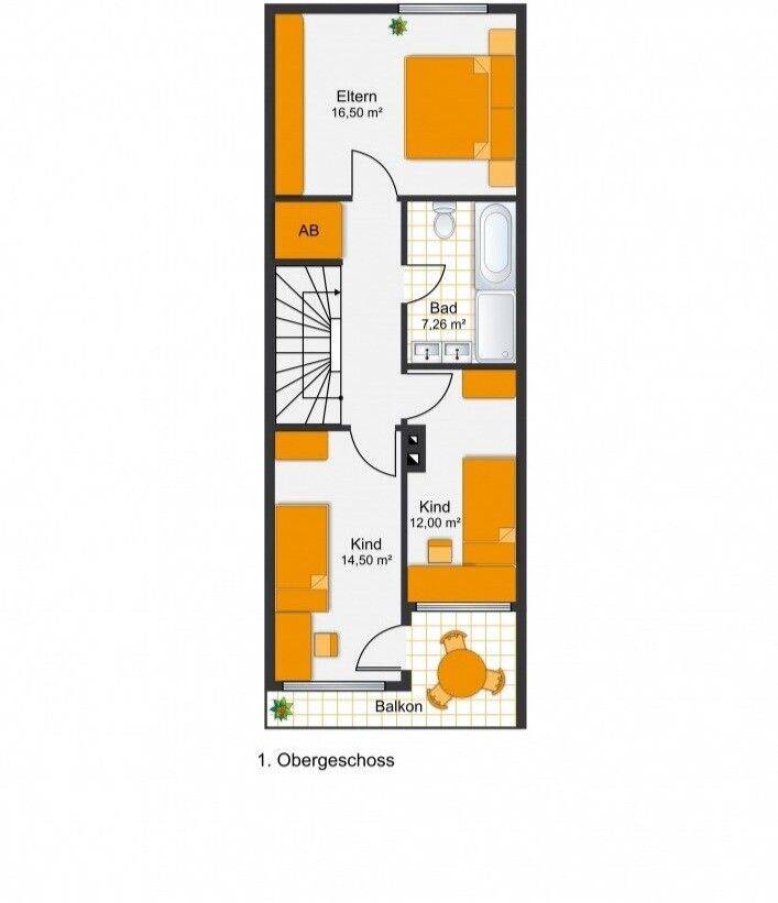 Viel Platz für die ganze Familie – Reihenmittelhaus mit 4 Ebenen, Garage und sonnigen Außenbereichen, 73035 Göppingen