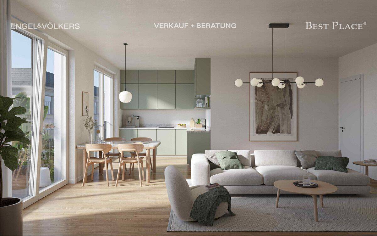 Zuhause auf der Mierendorff-Insel: Maisonette-Wohnung mit 4 Zimmern, Terrasse und Balkon in Süd-Ausrichtung