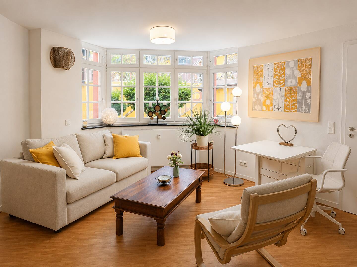 Wohnen mit Charakter – Möblierte Altbauwohnung in Oberkassel, 40545 Düsseldorf (Oberkassel)