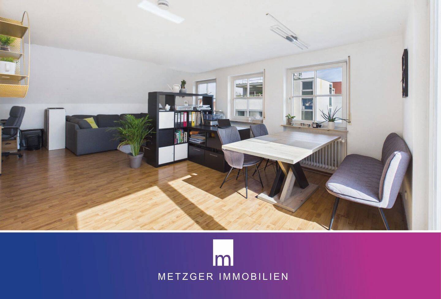 Freie 2,5-Zi.-Mais.-Whg mit offener Galerie und sichtgeschützter Loggia im Ortszentrum Fellbachs, 70734 Fellbach