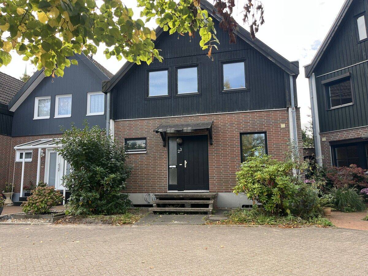 PURNHAGEN-IMMOBILIEN – Reihenendhaus in Holzständerbauweise in ruhiger Lage von Bremen-Grohn, 28759 Bremen (Grohn Schönebeck Sankt Magnus Vegesack)