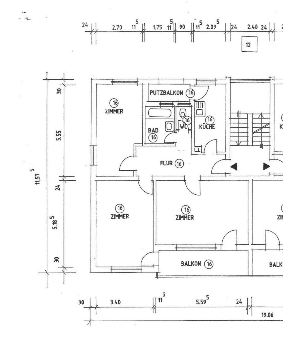 NEU Kernsanierte 3-Zimmer-Wohnung in der Südstadt Singen, 78224 Singen (Hohentwiel)