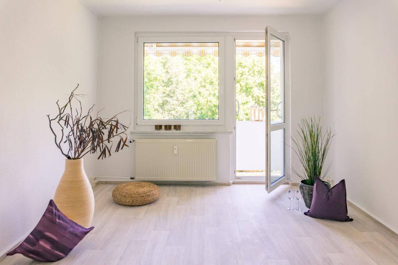 Wunderschöne Erdgeschosswohnung mit Balkon – Chemnitz – Bild 1 von 4