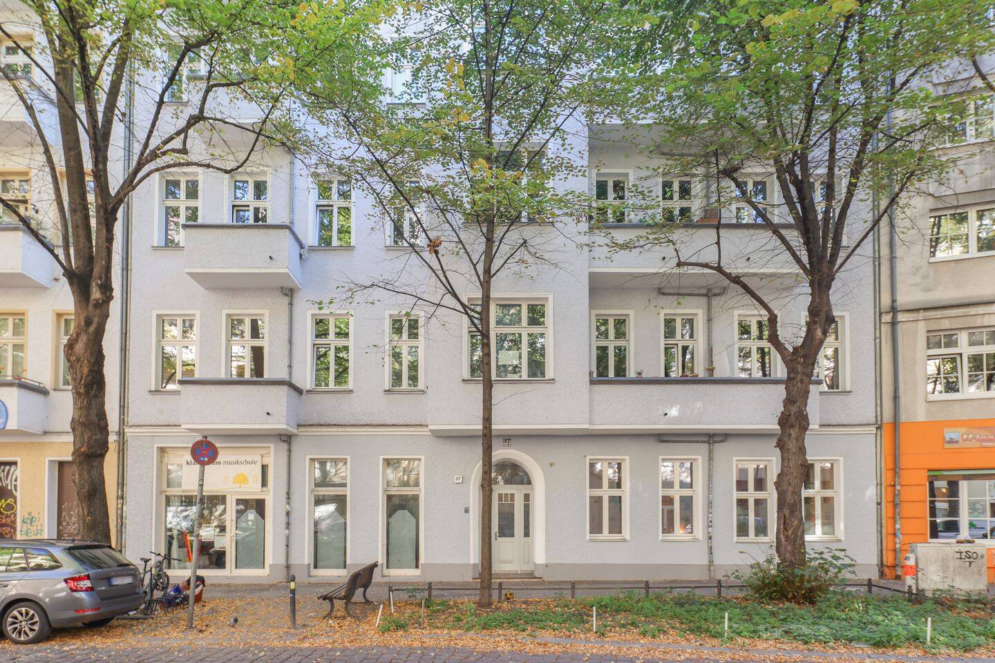 Kernsanierter Altbau mit 25 m² Terrasse im begehrten Samariterkiez, 10247 Berlin (Friedrichshain-Kreuzberg Friedrichshain Prenzlauer Berg)