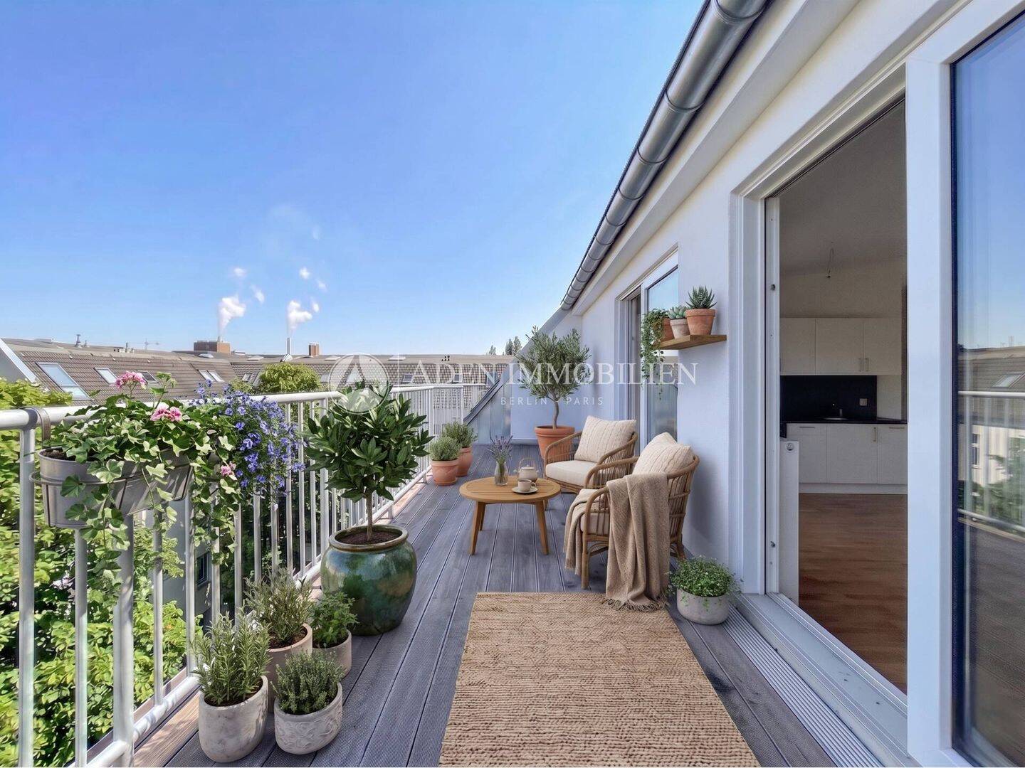 2025 FERTIG! Neue 77m² Dachgeschosswohnung Friedrichshain: Südblick, XXL Terrasse, 3 Zi.!, 10245 Berlin (Friedrichshain-Kreuzberg Friedrichshain)