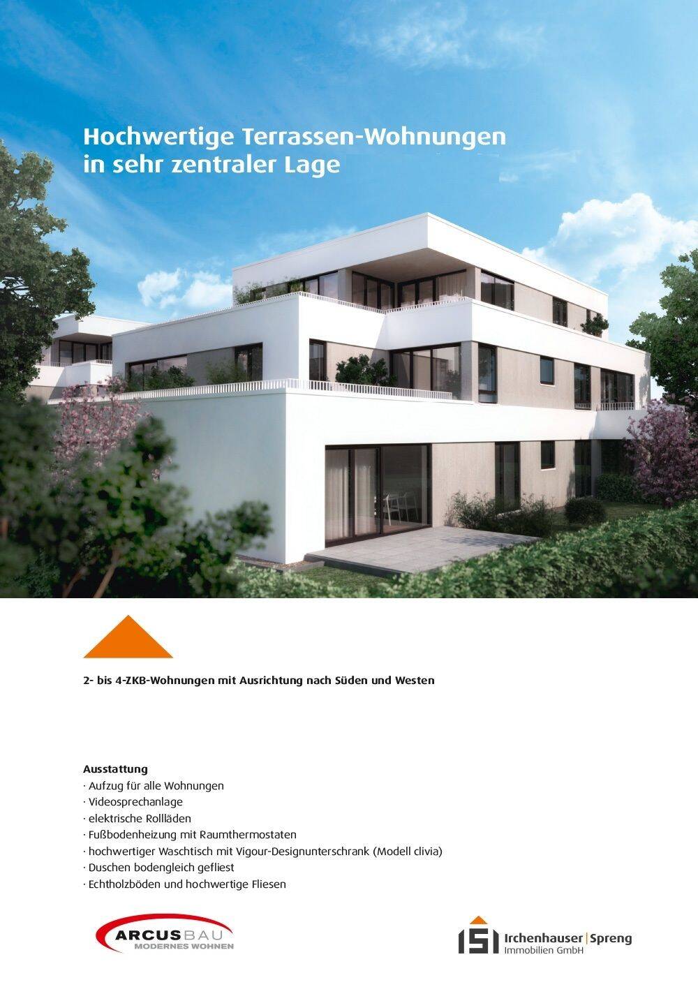 Pfaffenhofen-Ziegelstraße! 3-ZKB EG-Whg. mit Süd-Garten! FBH, elektr. Rollläden, Videosprech., TG!, 85276 Pfaffenhofen a.d. Ilm