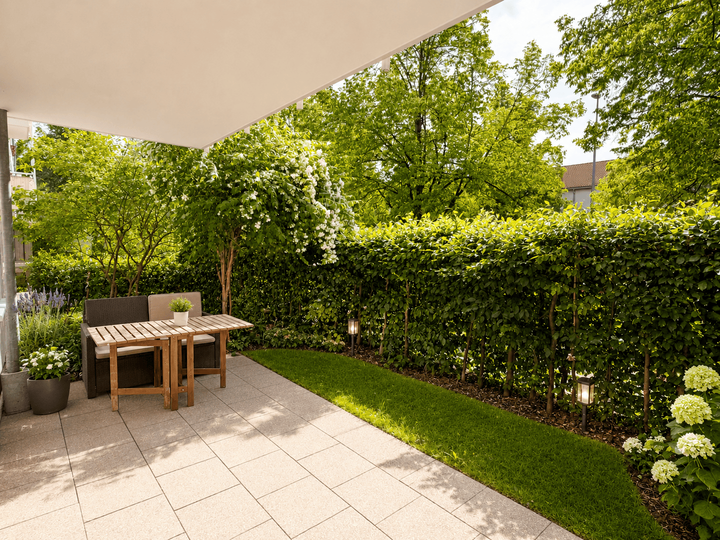 UNIKAT: 2-Zimmer mit Garten in Schwabing-Freimann & TG-Stellplatz, 80939 München (Milbertshofen-Am Hart Schwabing-Freimann)