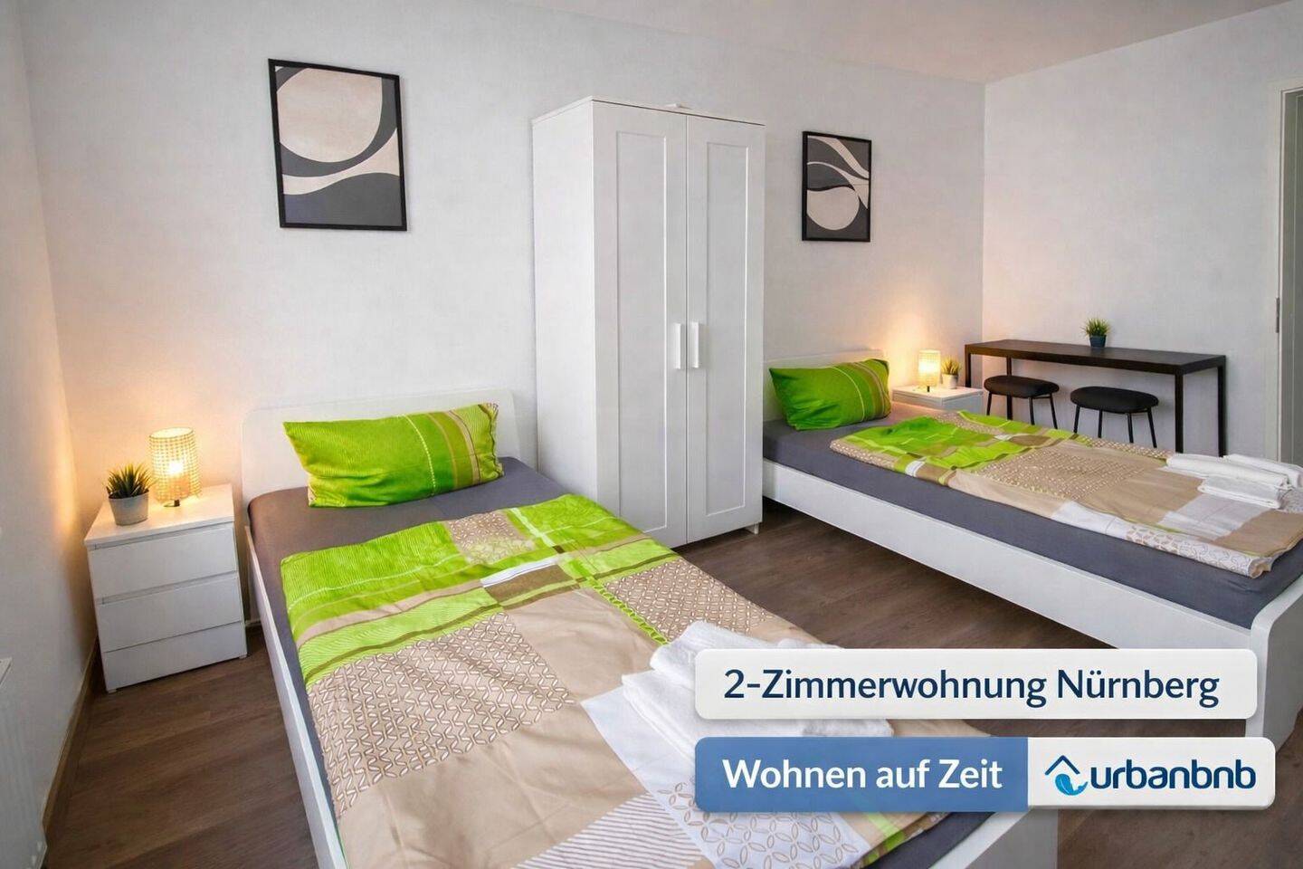 Möblierte 2-Zimmerwohnung in Nürnberg mieten – Wohnen auf Zeit – 90461 Nürnberg – Bild 1 von 7