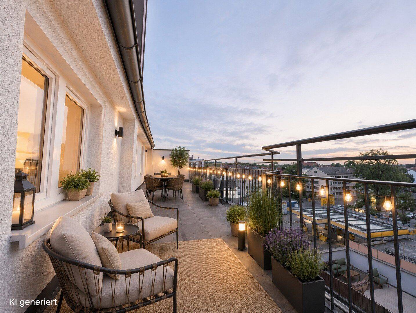Ohne Provision – stylische Wohnung mit XXL Balkon – TOP saniert 2026, 86167 Augsburg (Lechhausen)