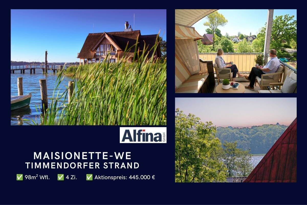 Ihre grüne Oase mit Seeblick – Gepflegte Maisonette-WE- Ihrer priv. Spa & Design-Küche Gestaltung!, 23669 Timmendorfer Strand