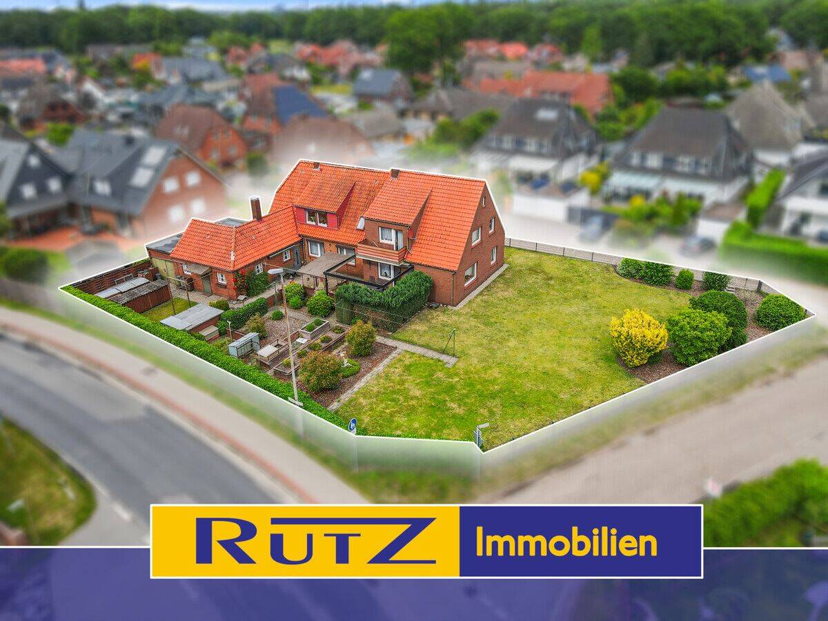 Ganderkesee-Heide | Großzügiges Eckgrundstück mit Altbestand in begehrter Wohnlage, 27777 Ganderkesee