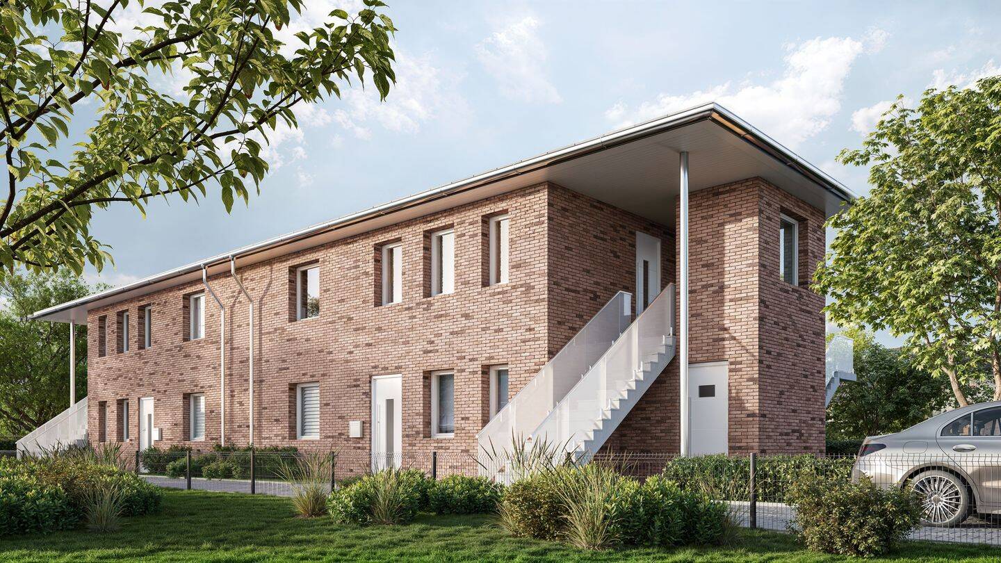 Erdgeschosswohnung in verklinkerter Doppelhaushälfte, 32584 Löhne