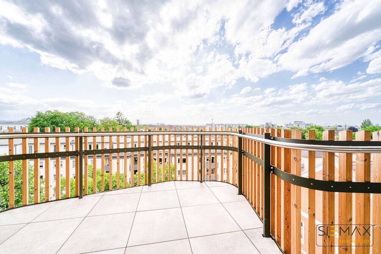 WE Nr. 7: Hübsches 1-Zimmer-Appartement im 1. OG mit großem Balkon – Prinzregenten Quartier 2|4|6, 81677 München (Au-Haidhausen Berg am Laim Bogenhausen)