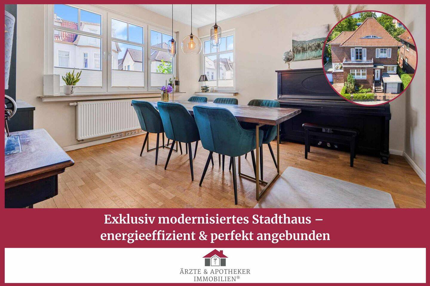 Exklusiv modernisiertes Stadthaus – energieeffizient & perfekt angebunden, 26121 Oldenburg (Oldb) (Bürgerfelde Innenstadt Wechloy)