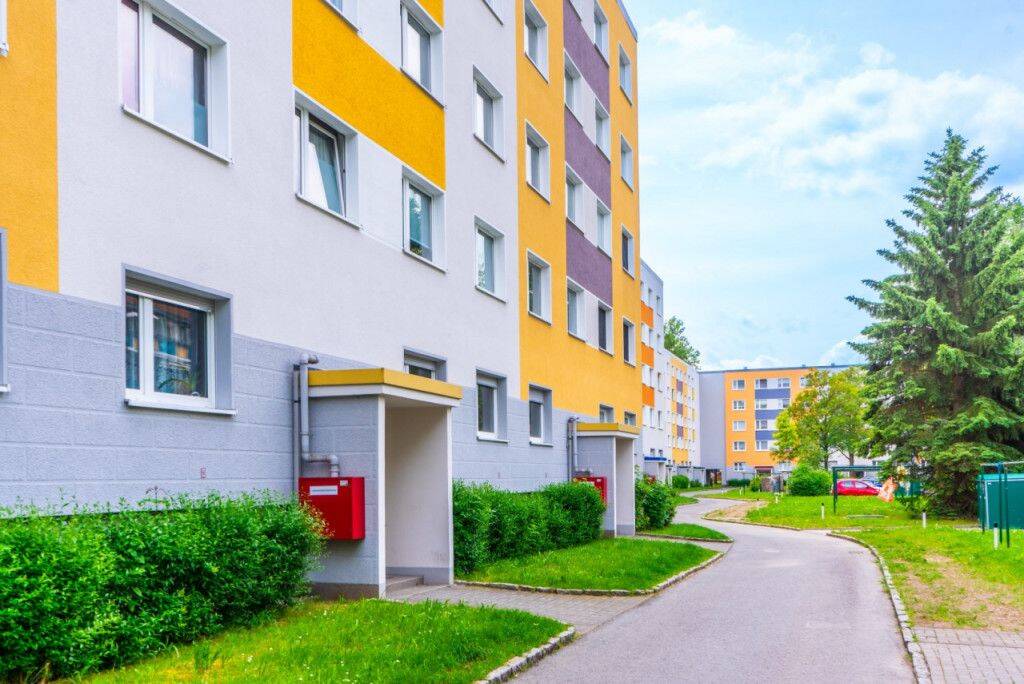 1-Raum-Wohnung mit Balkon auf dem Kapellenberg, 9119 Chemnitz (Helbersdorf Kapellenberg Kappel Zentrum)