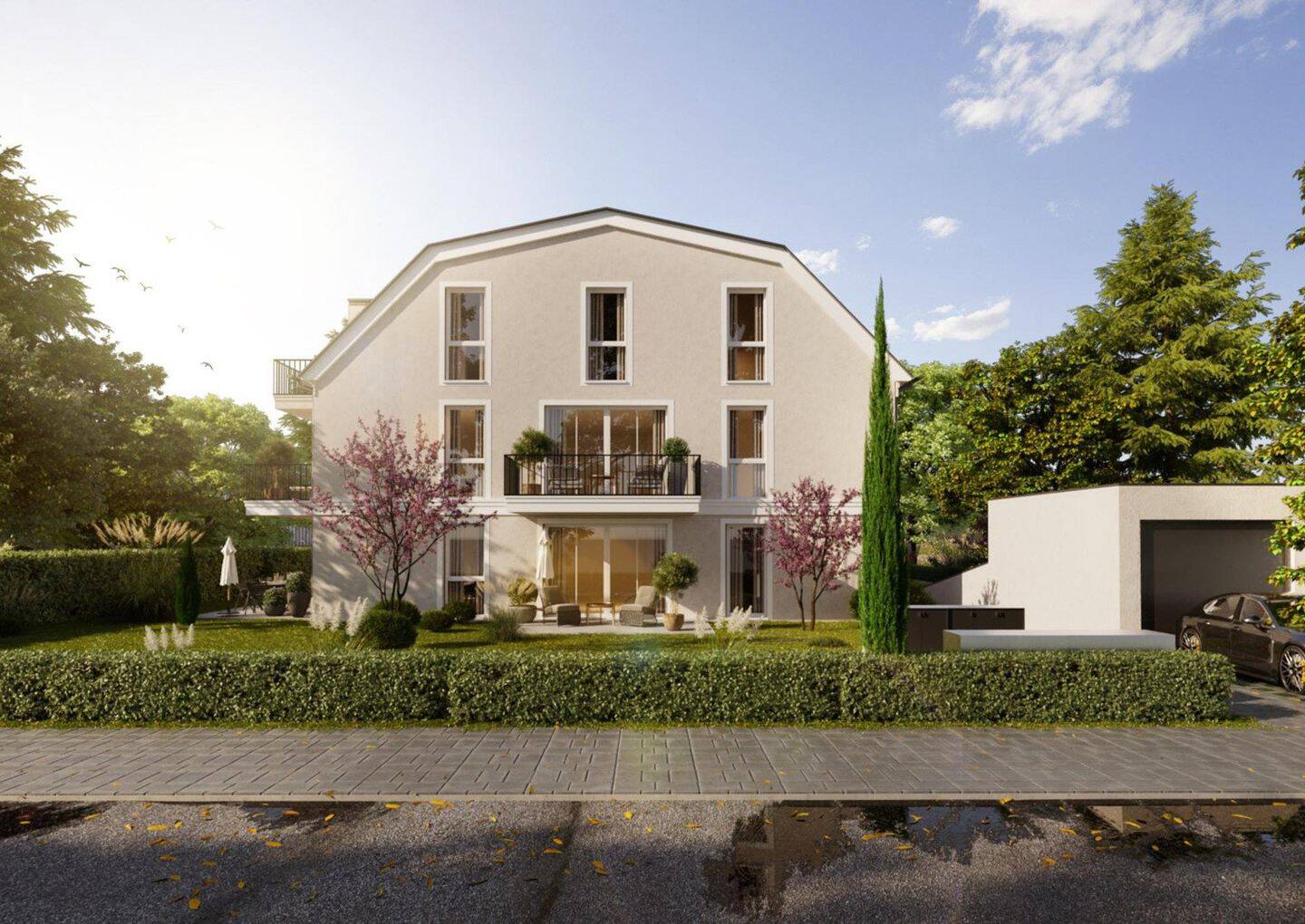 Elegant und modern, ihr Wohnglück mit eigenem Garten – 81249 München – Bild 1 von 3