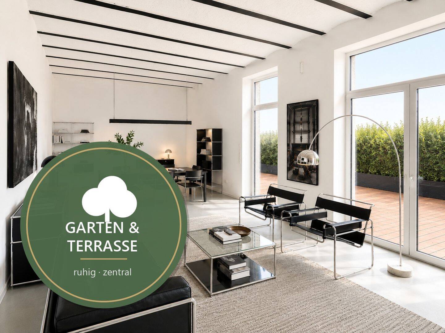 Loft mit eigenem Garten: 131 m² auf zwei Ebenen, Erstbezug, 40227 Düsseldorf (Eller Oberbilk)