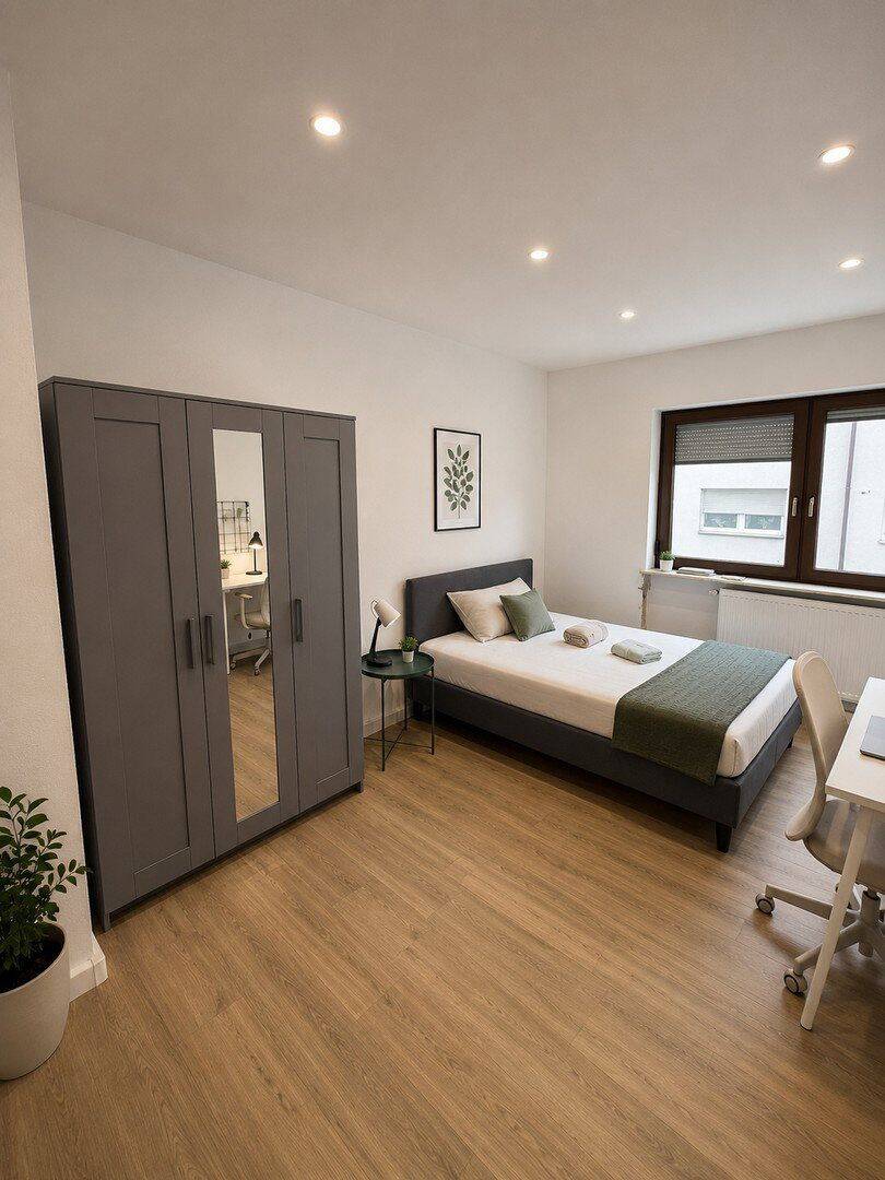 Provisionsfrei: Möblierte 2er WG-Wohnung in Nürnberg | 6,2 % Rendite | Erstbezug, 90459 Nürnberg