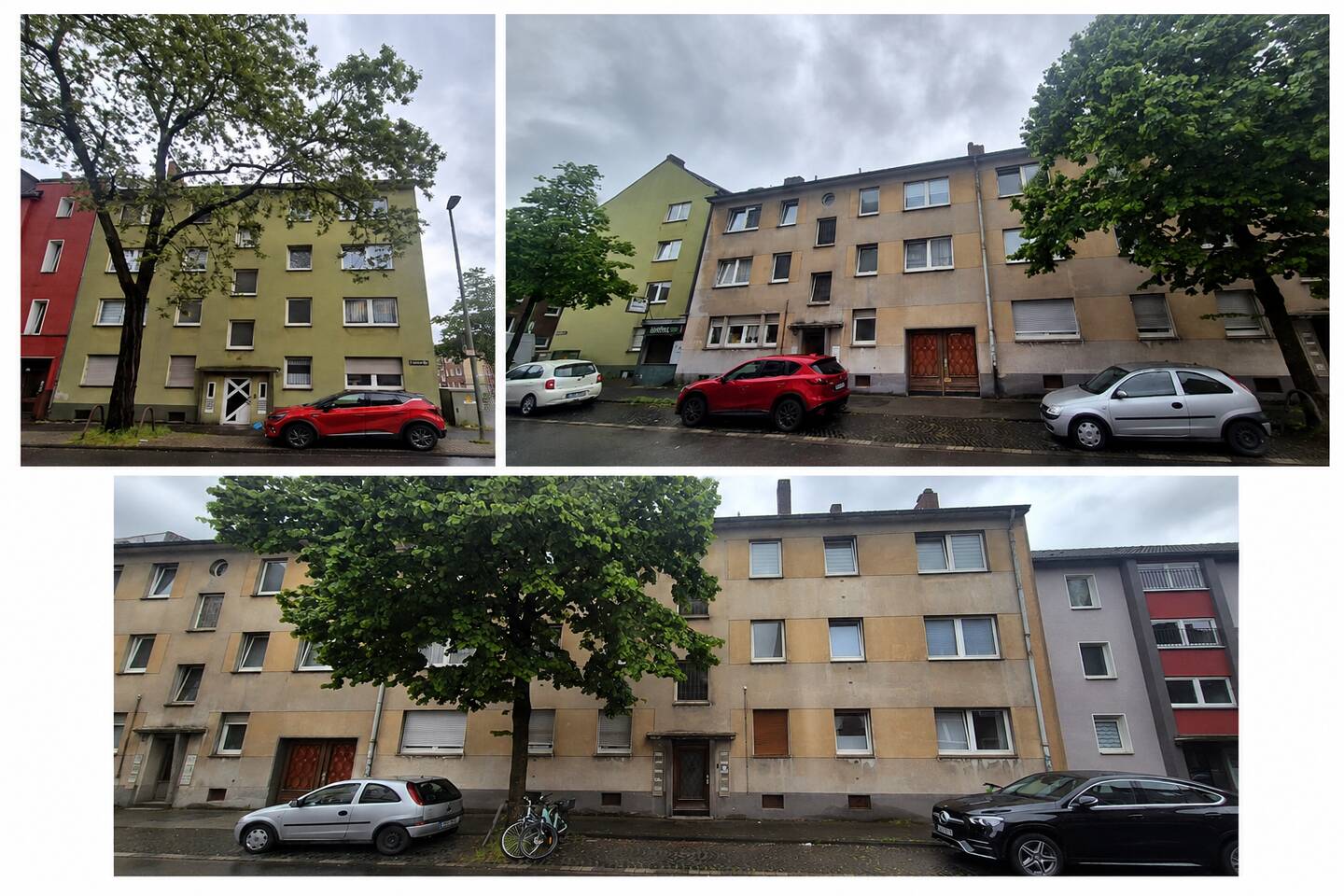 3 Mehrfamilienhäuser mit insgesamt 23 WE, 47166 Duisburg