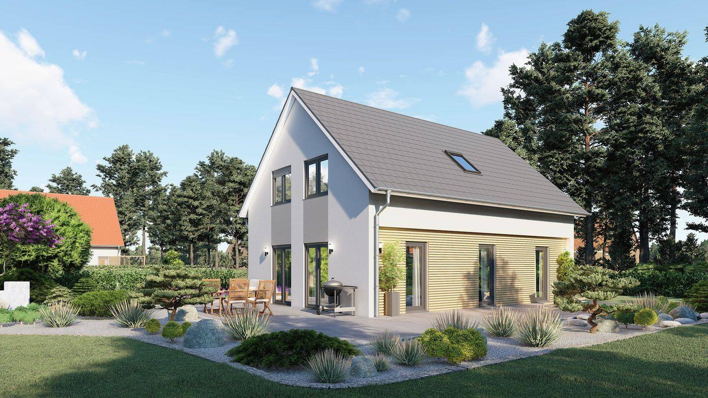 Einfamilienhaus “Milano” – Zeitlose Architektur inklusive Grundstück, 84478 Waldkraiburg