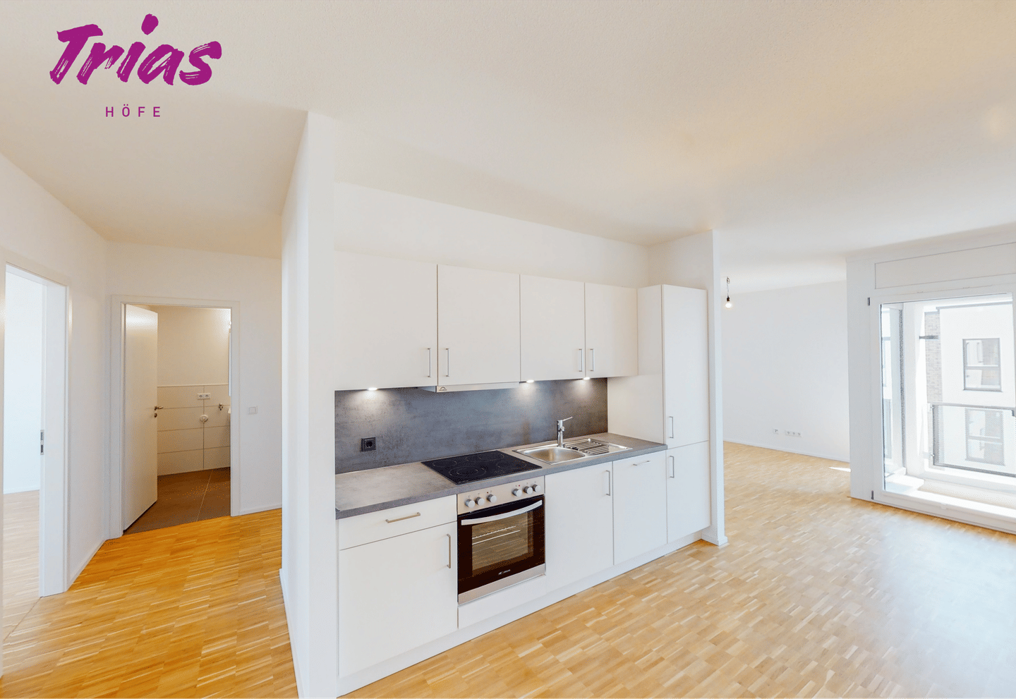 Platz für das Homeoffice: 3-Zimmer Wohnung mit Einbauküche und Fußbodenheizung, 55130 Mainz (Laubenheim Weisenau)