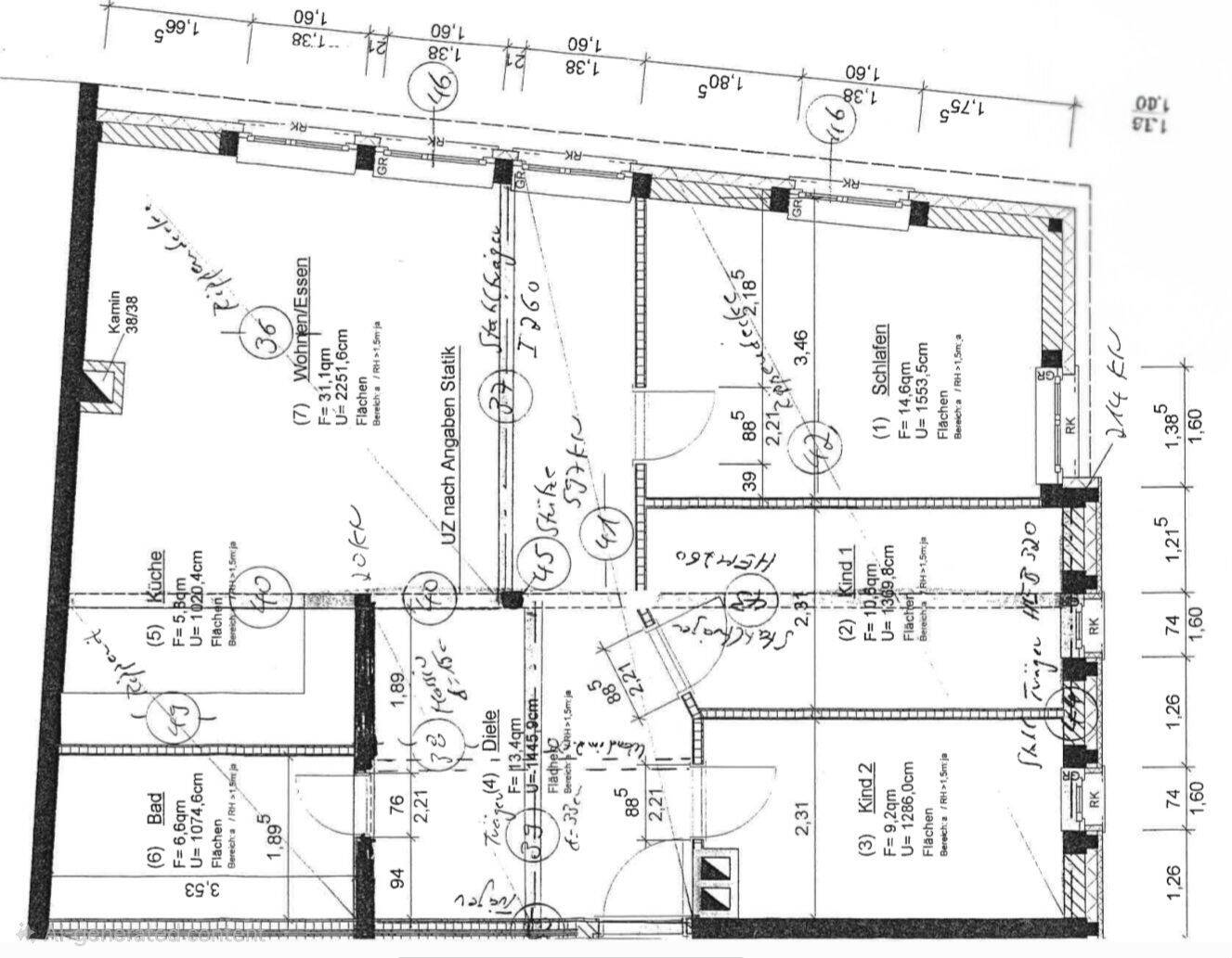 PROVISIONSFREI – Frisch modernisierte 4-Zimmer-Wohnung mit Einbauküche, 74354 Besigheim