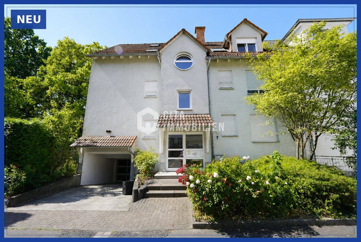 Vermietete 1,5-Zimmer-Maisonette mit Balkon, Einbauküche, Garage und Keller in Hanau, 63457 Hanau