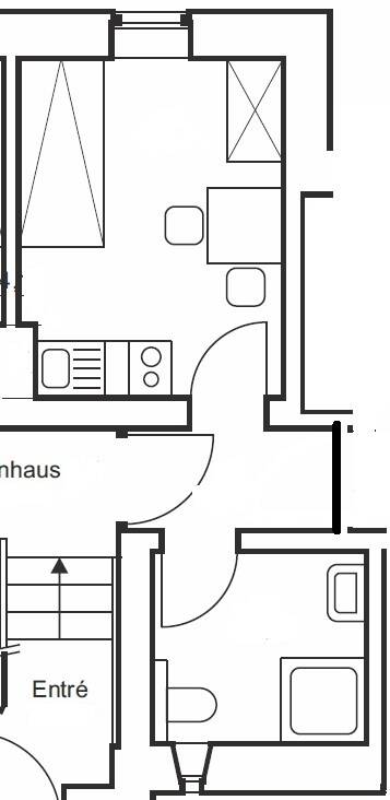 Perfect for STUDENTS, close to TUM university, NEUFAHRN (S 1), fully furnished 1 room apartment !, 85375 Neufahrn b. Freising