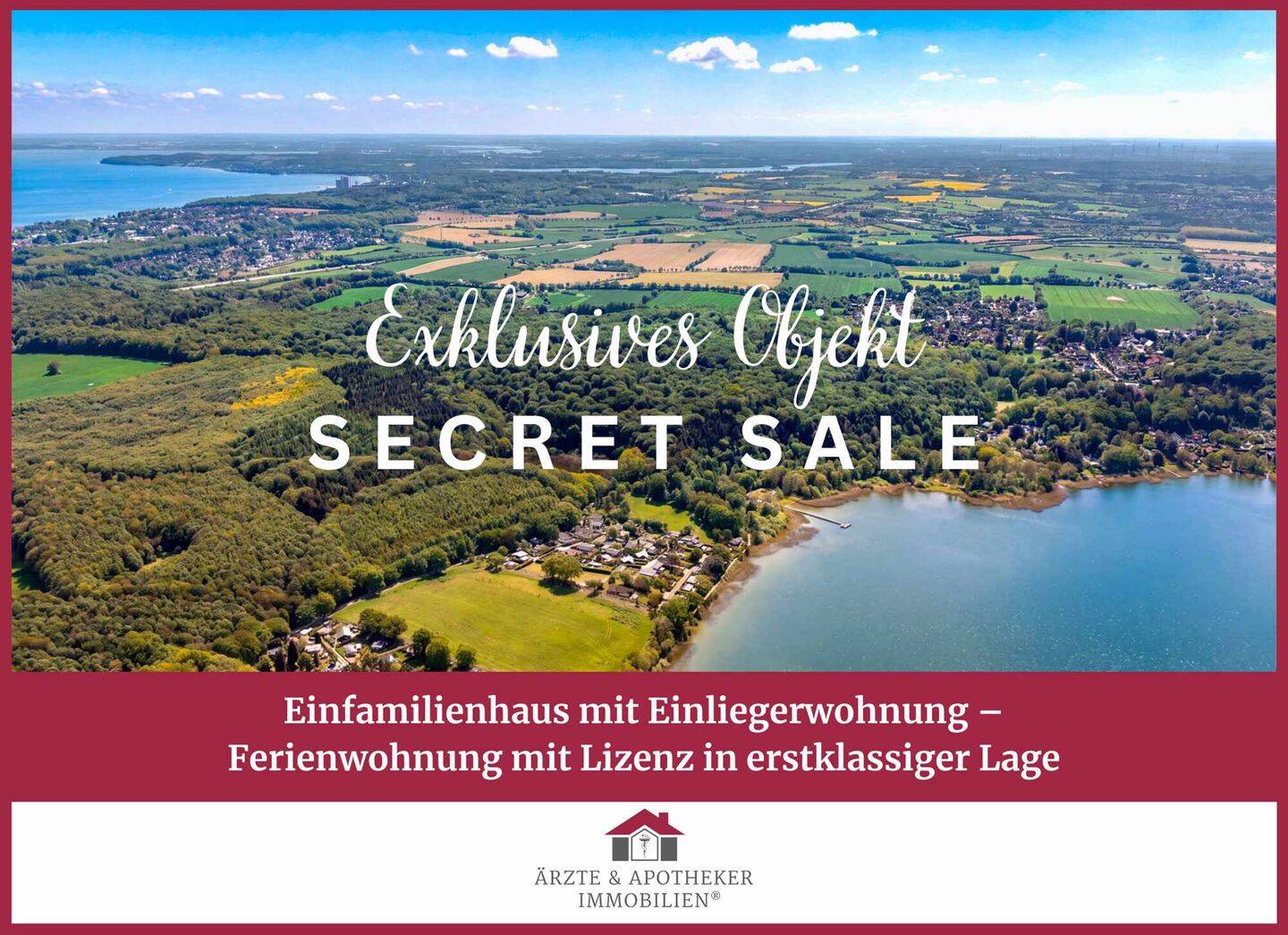 Einfamilienhaus mit Einliegerwohnung – Ferienwohnung mit Lizenz in erstklassiger Lage, 23684 Scharbeutz