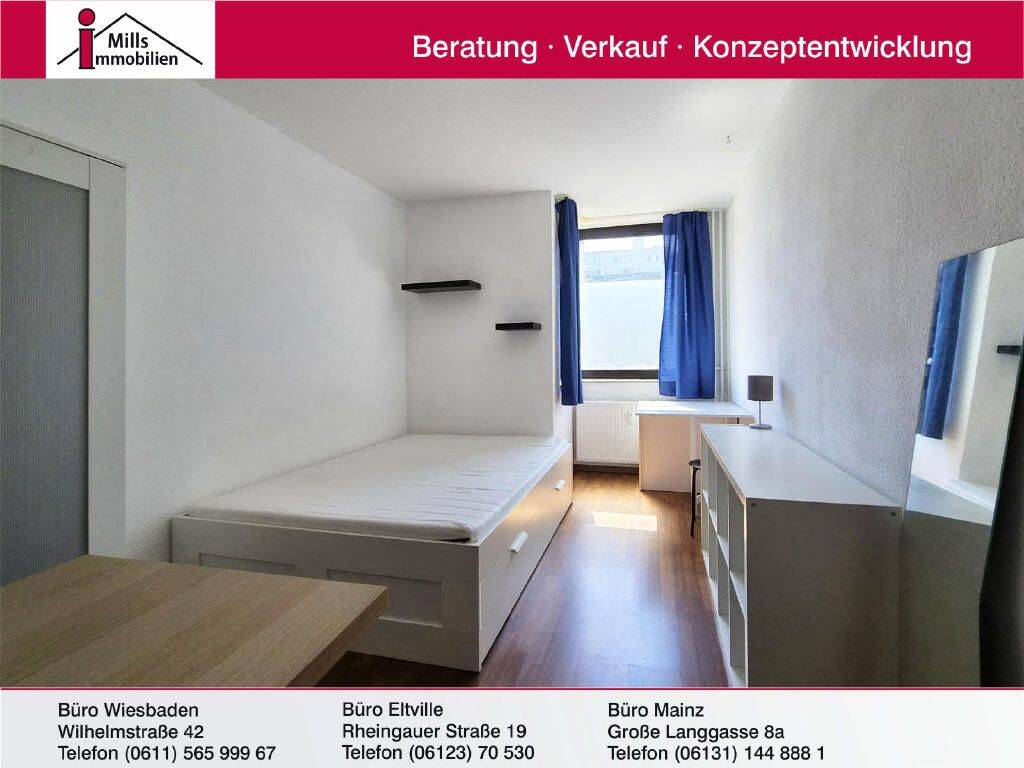 **Ideale Einstiegsimmobilie** 1 ZKB-Apartment in schöner Lage, 55122 Mainz (Gonsenheim Hartenberg/Münchfeld Neustadt)