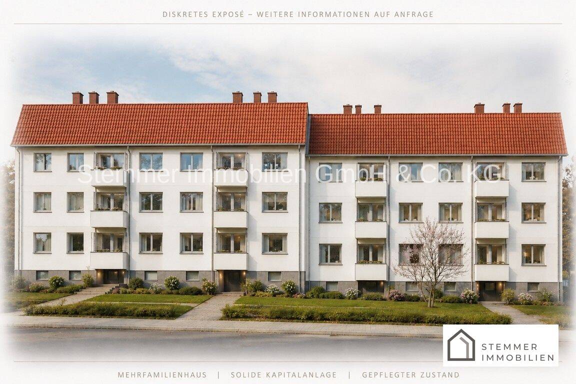 Solides Mehrfamilienhaus mit 12 Wohneinheiten – attraktive Perspektive für Aufteiler und Investoren, 92660 Neustadt a.d. Waldnaab