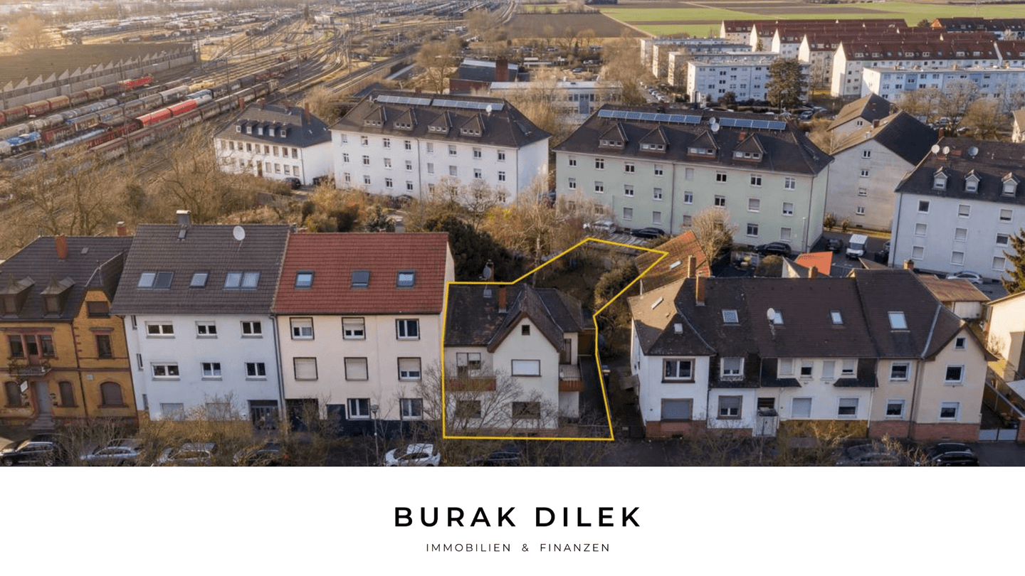 Zweifamilienhaus sofort frei: Garten, Wintergarten, 4 Garagen – käuferprovisionsfrei, 68239 Mannheim (Seckenheim)