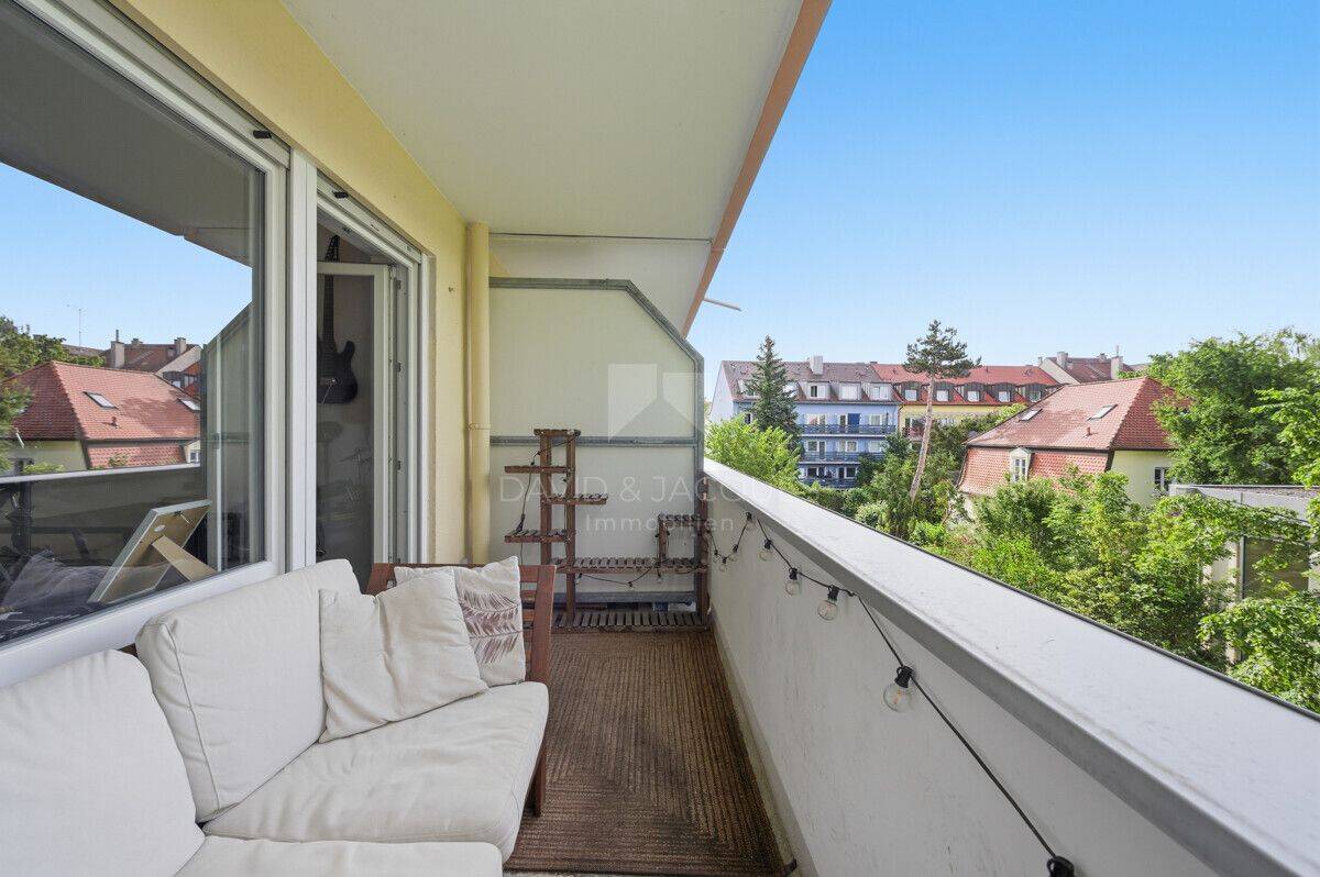 Investieren in München: Vermietete 1-Zimmer-Wohnung mit Süd-Balkon in Laim!, 80689 München (Hadern Laim Pasing-Obermenzing)
