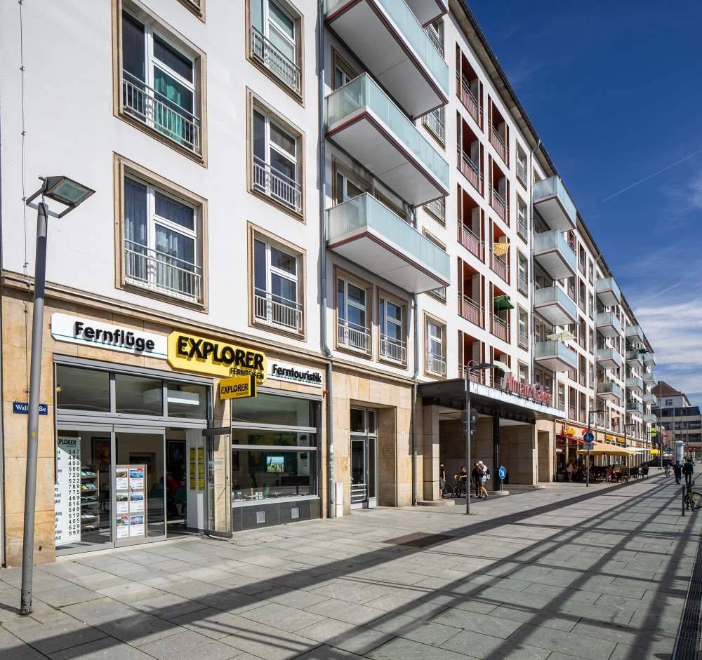 Topmoderne Wohnung mit Balkon zum ruhigen Innenhoff, 1067 Dresden (Friedrichstadt Innere Altstadt Wilsdruffer Vorstadt/Seevorstadt-West)