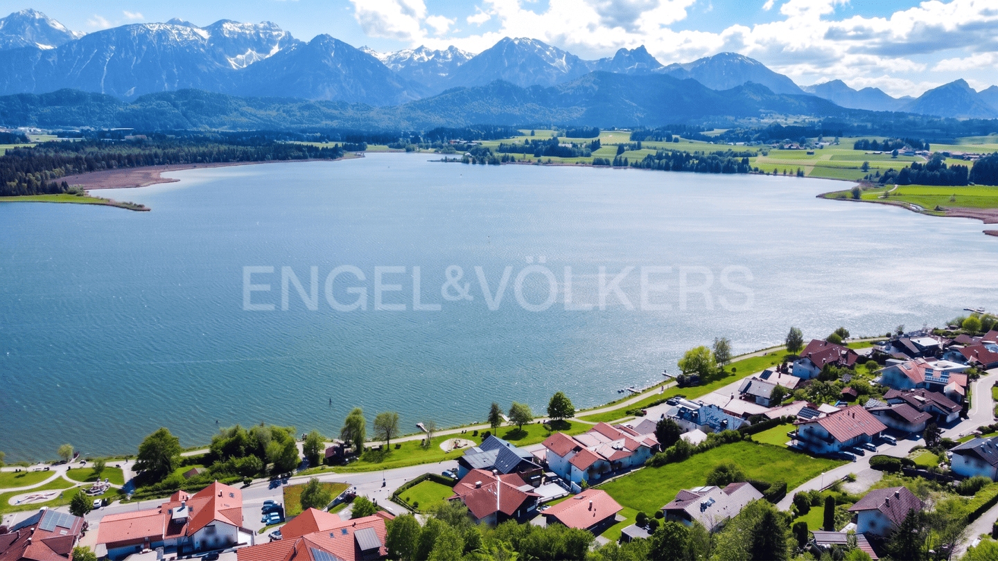 Exklusives Baugrundstück in Hopfen am See:  Ihr Logenplatz an der „Bayerischen Riviera“, 87629 Füssen