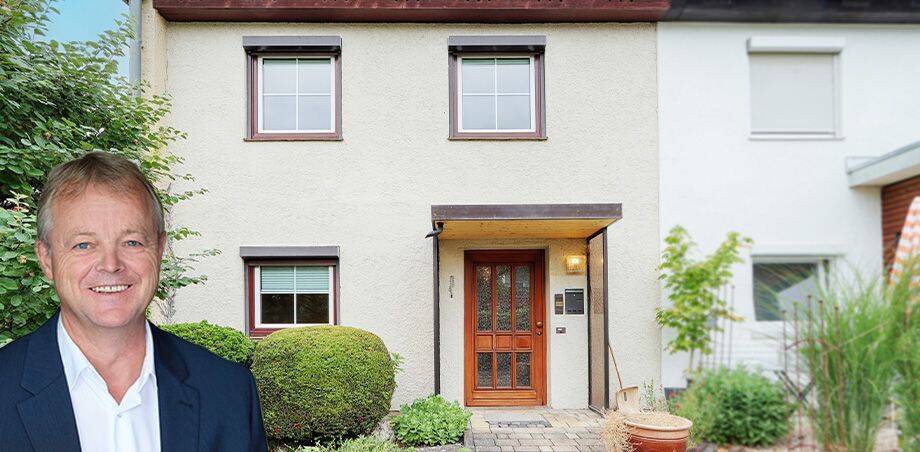 Reiheneckhaus mit großem Garten in familienfreundlicher Wohnanlage von Pfullingen, 72793 Pfullingen
