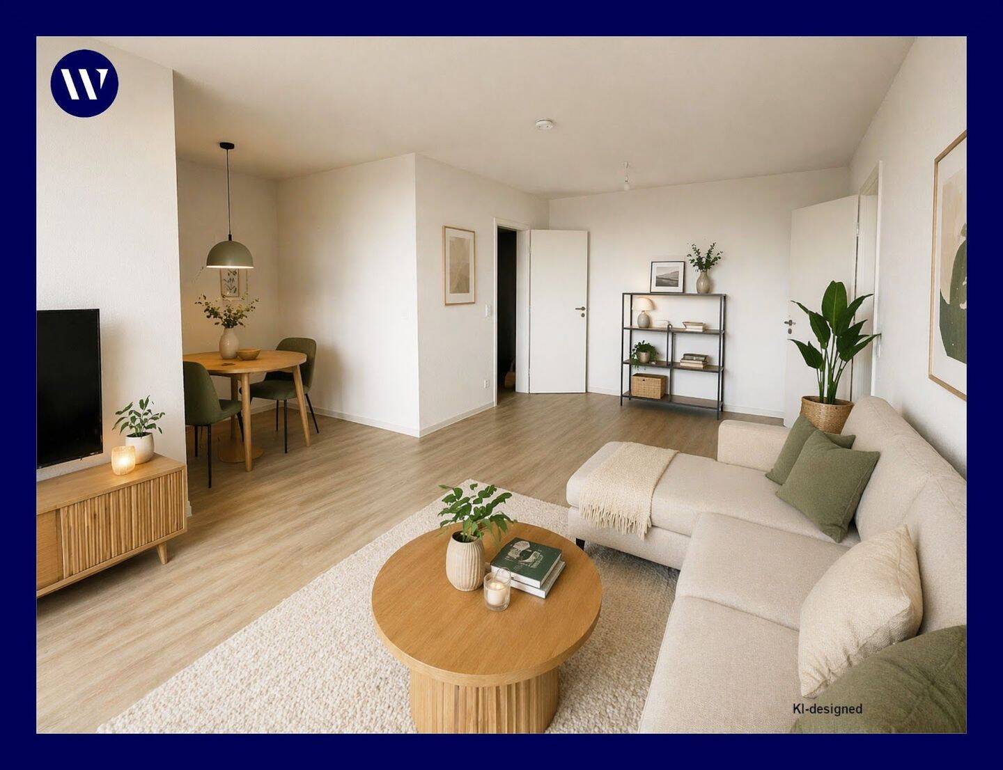 Willkommen in Ihrer frisch modernisierten Familien-Wohnung mit Balkon-Weitblick, Wannenbad, Gäste-WC, 51145 Köln (Porz Eil Elsdorf Urbach)